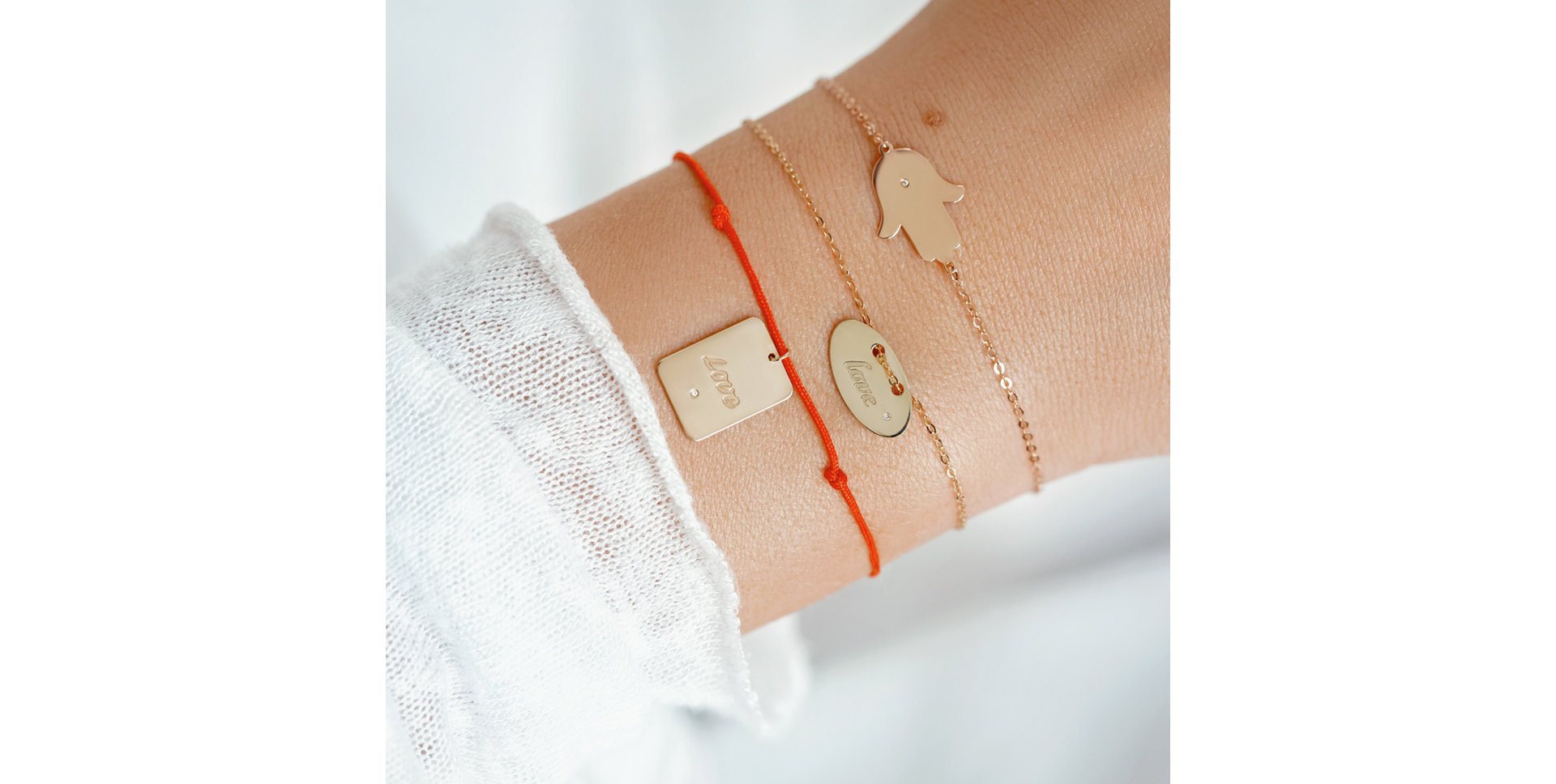 Náramok s diamantom Stamp