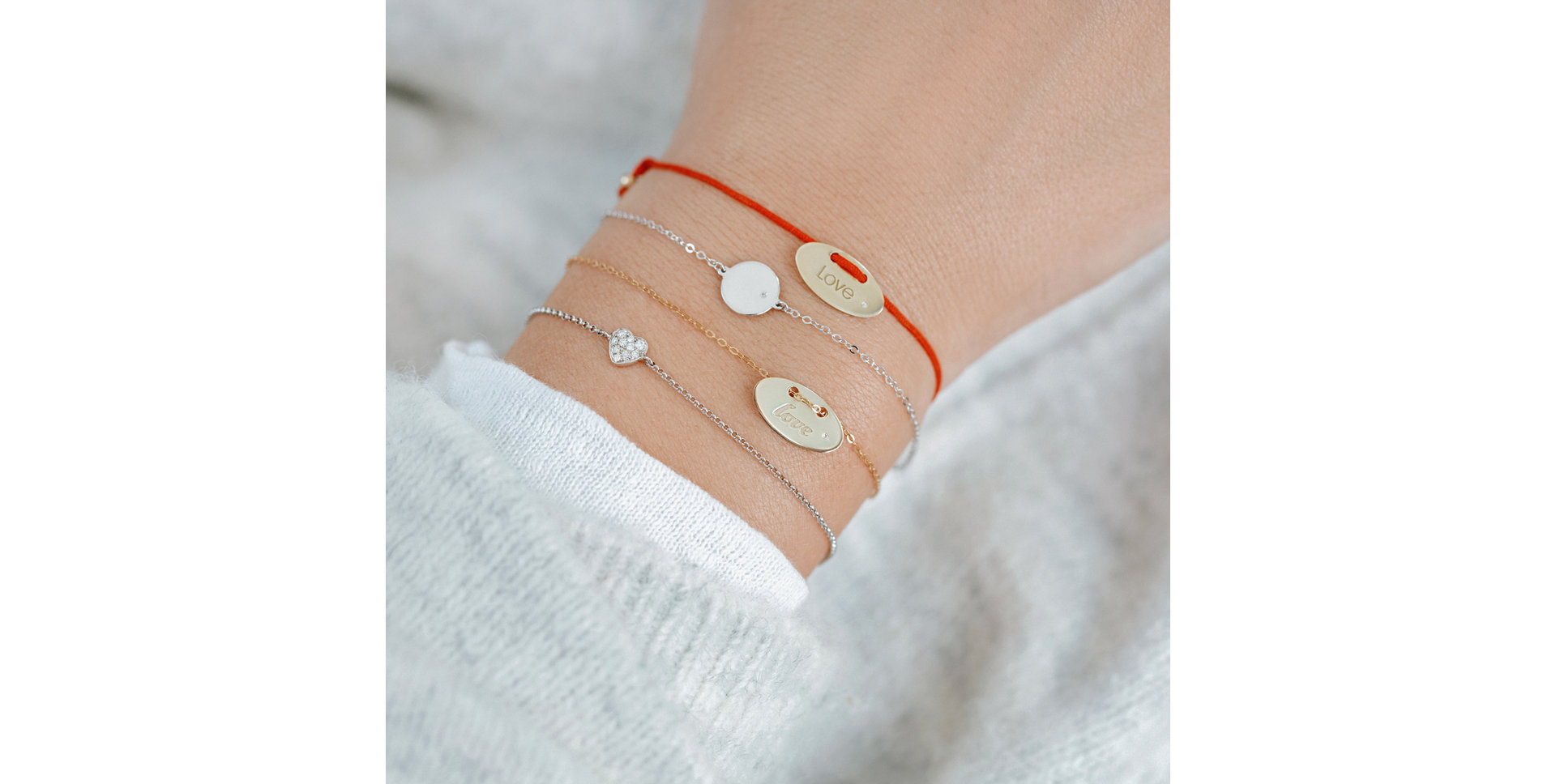 Náramok s diamantom Stamp