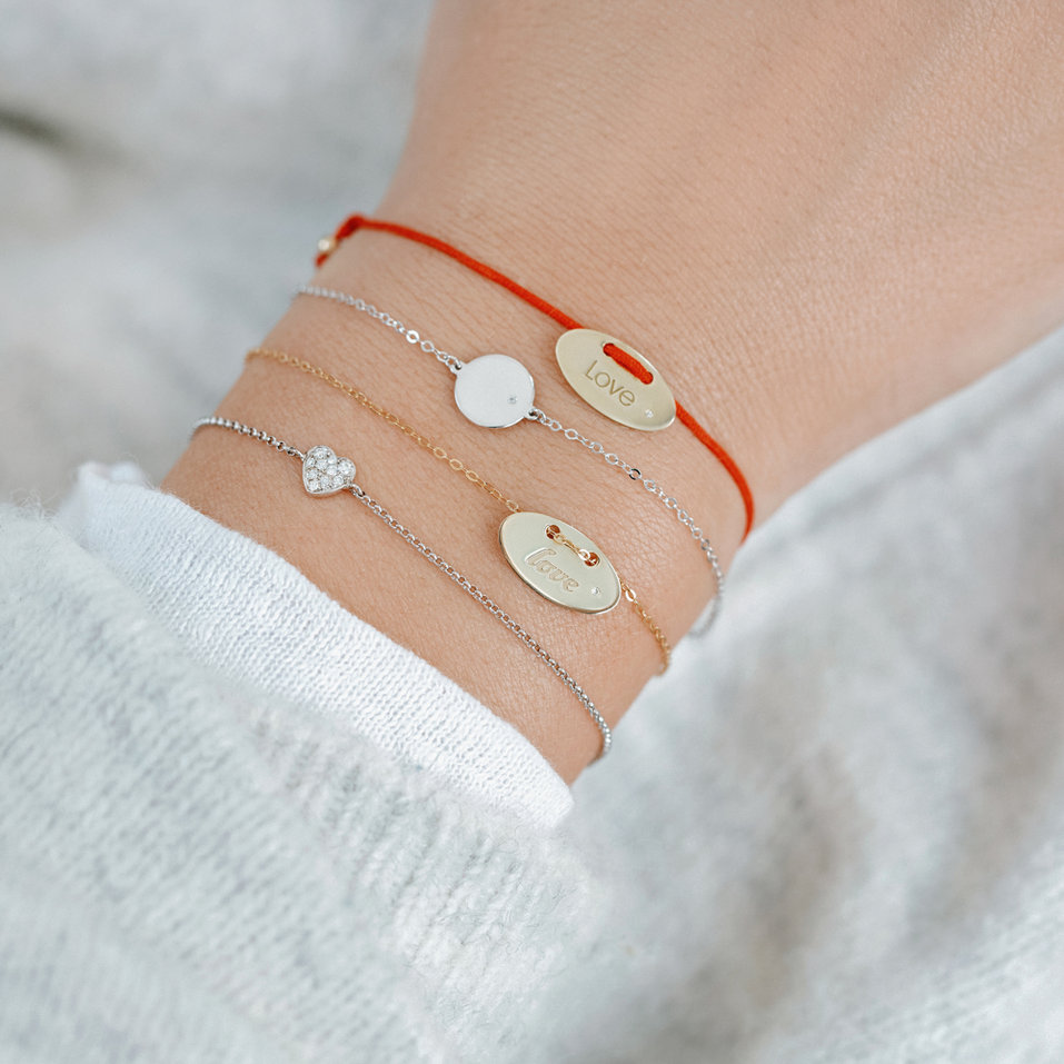 Náramok s diamantom Stamp