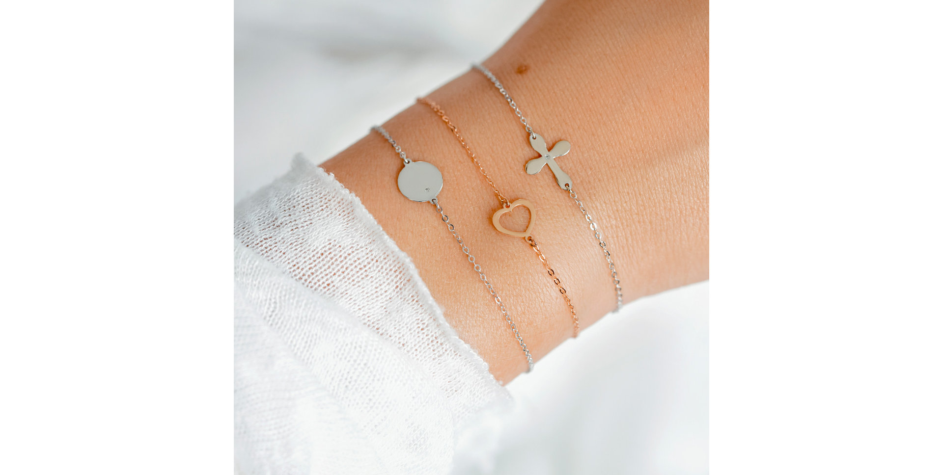 Náramok s diamantom One Heart