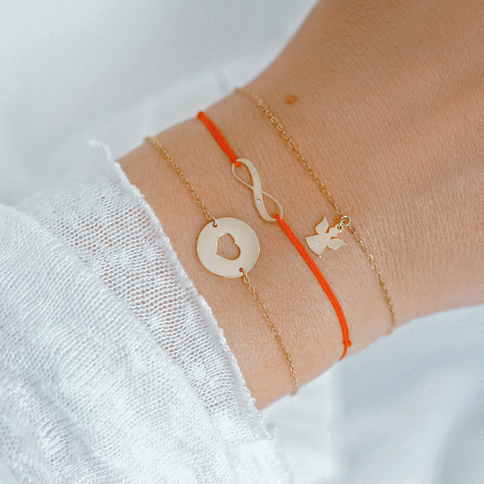 Náramok s diamantom Angel