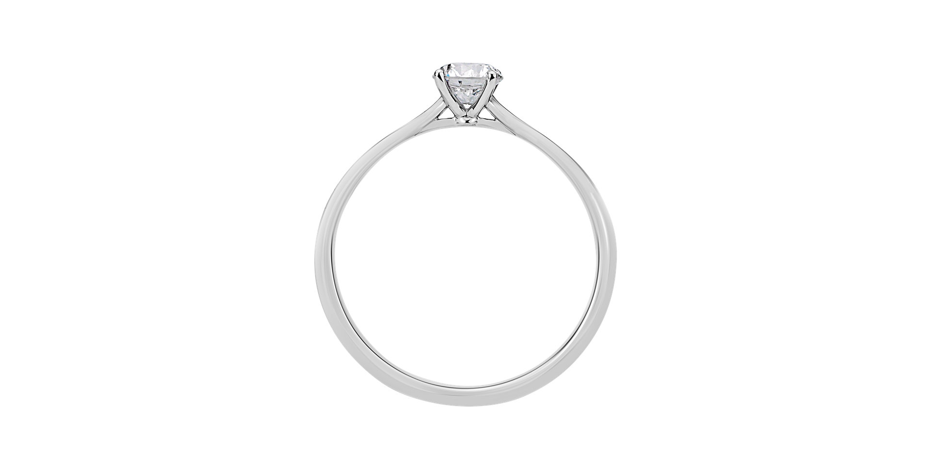 Prsteň s diamantom Forever Love