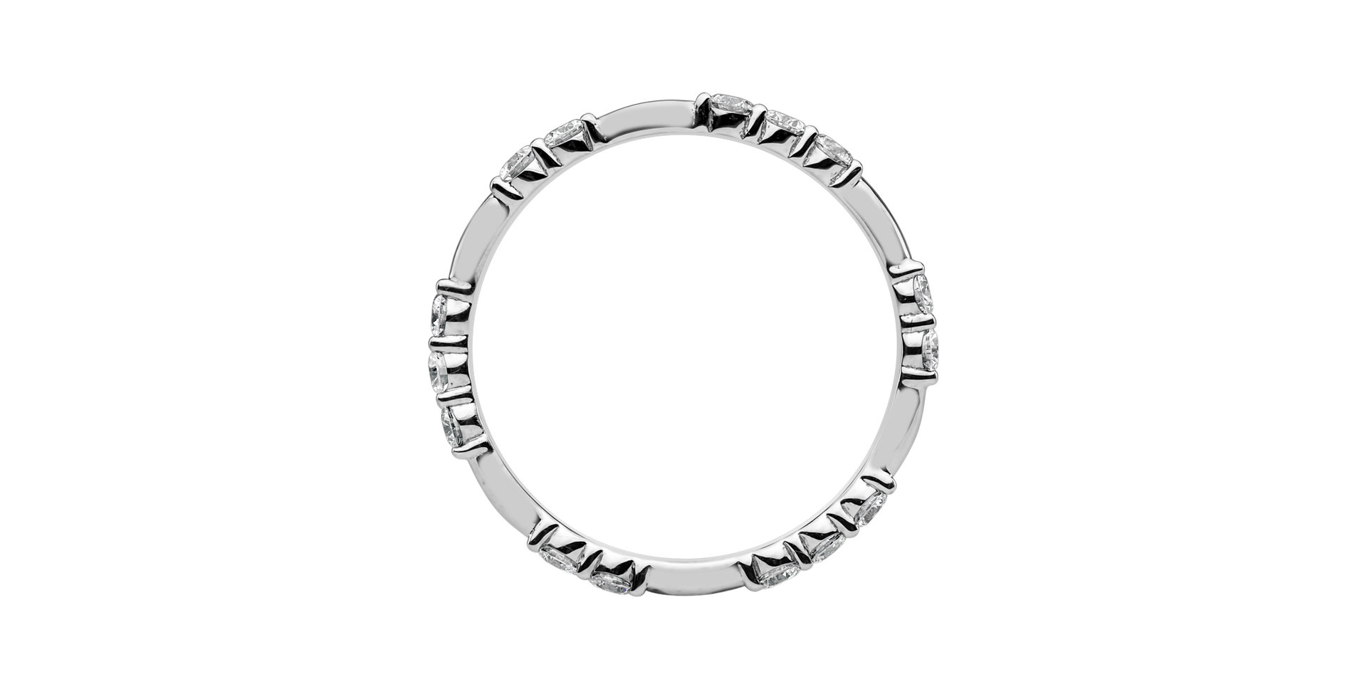 Prsteň s diamantmi Triple Galaxy