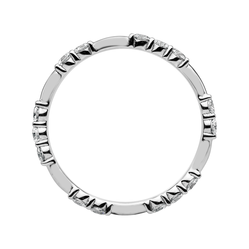 Prsteň s diamantmi Triple Galaxy