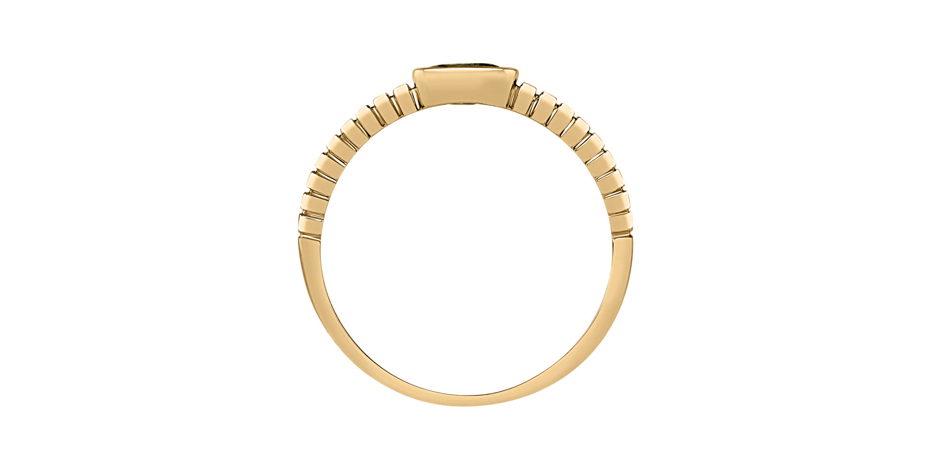 Prsteň so smoky quartzom Bonbon