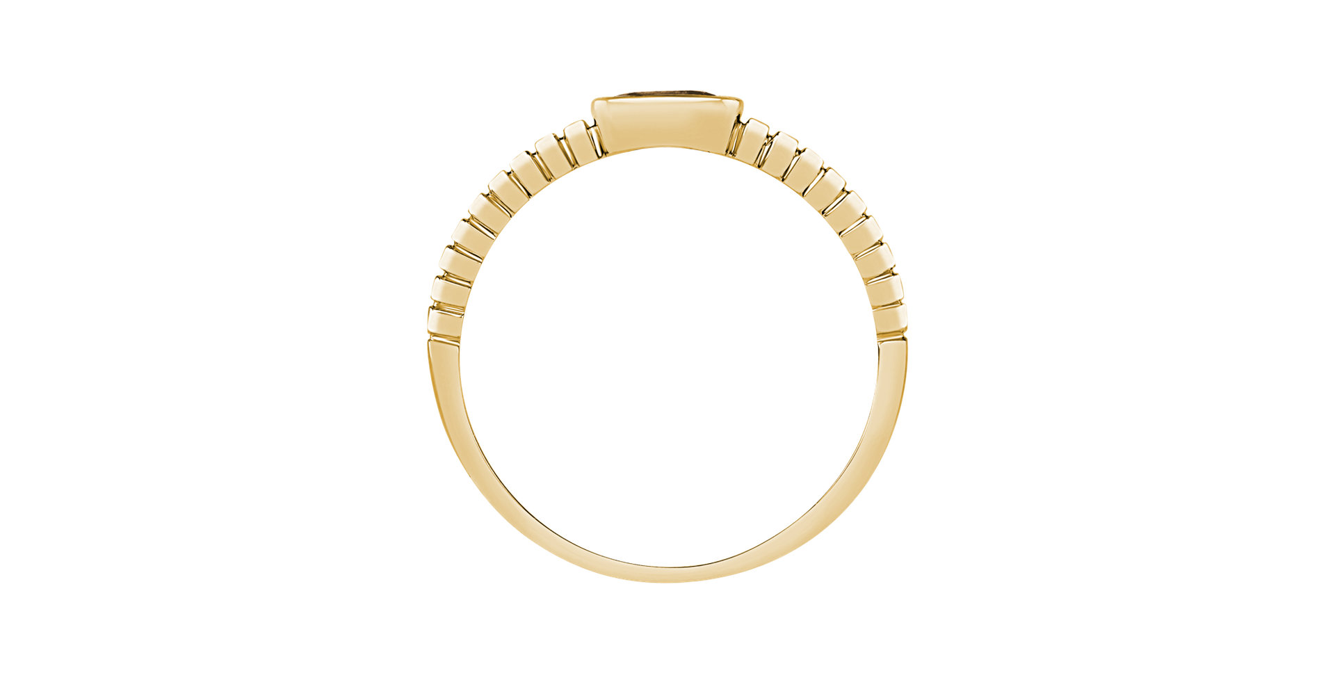 Prsteň s citrínom Bonbon