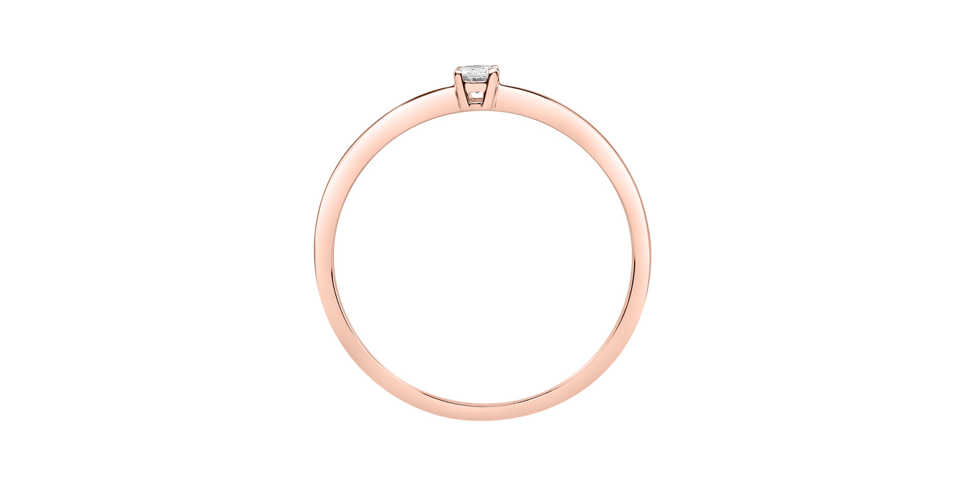 Prsteň s diamantom Space Dream