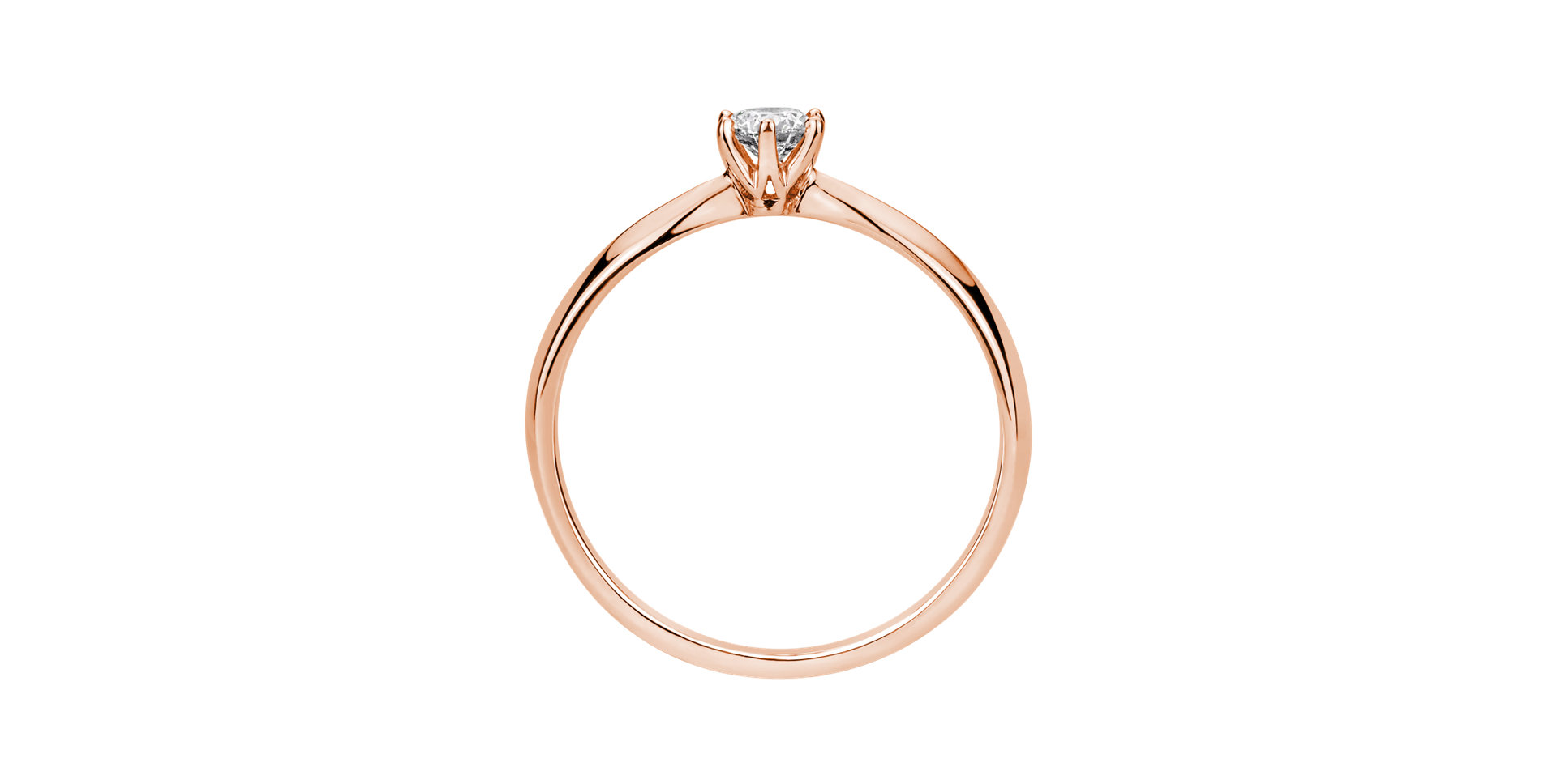 Prsteň s diamantom Eternal Joy