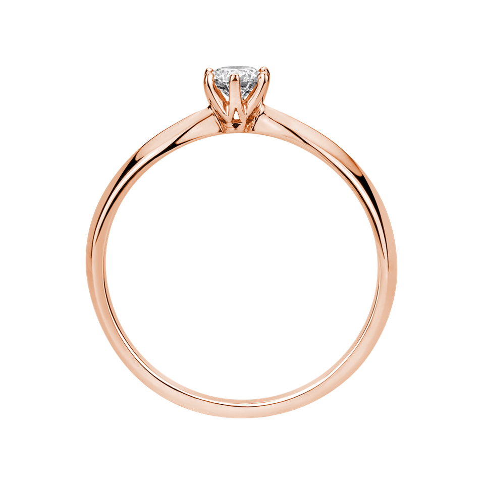 Prsteň s diamantom Eternal Joy