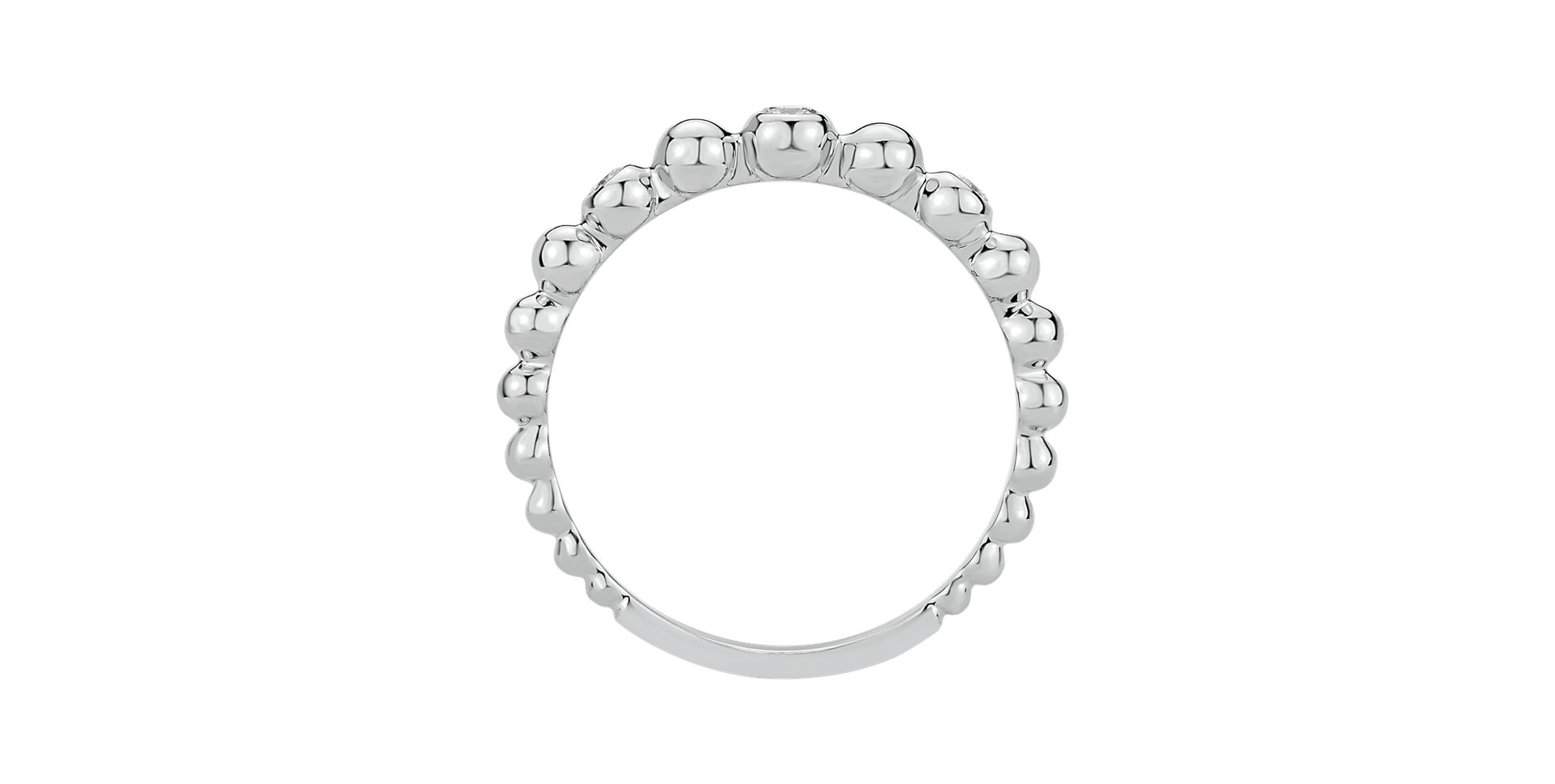 Prsteň s diamantmi Shiny Dots