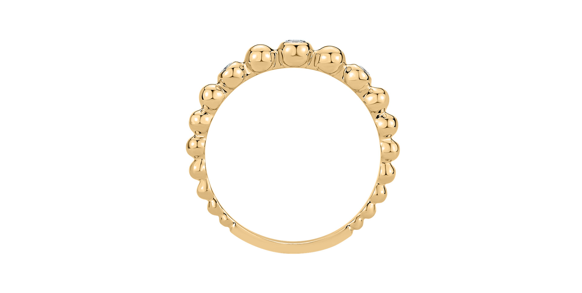 Prsteň s diamantmi Shiny Dots