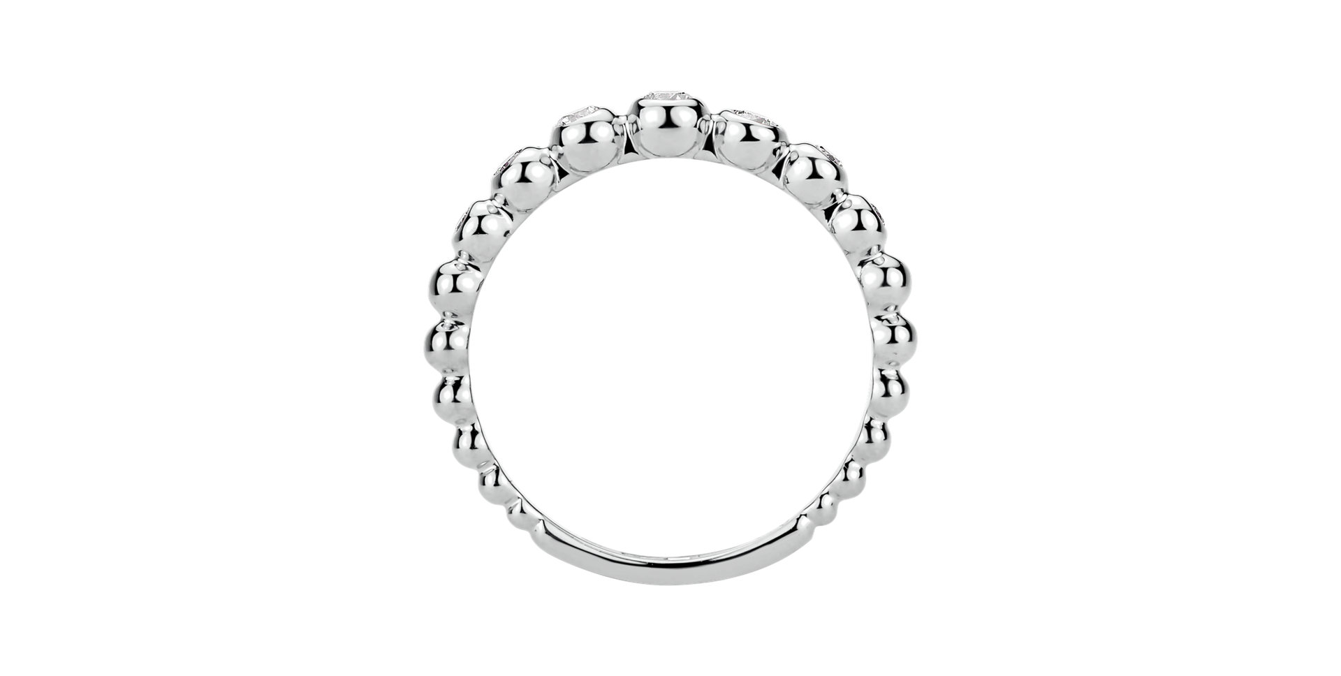 Prsteň s diamantmi Shiny Dots