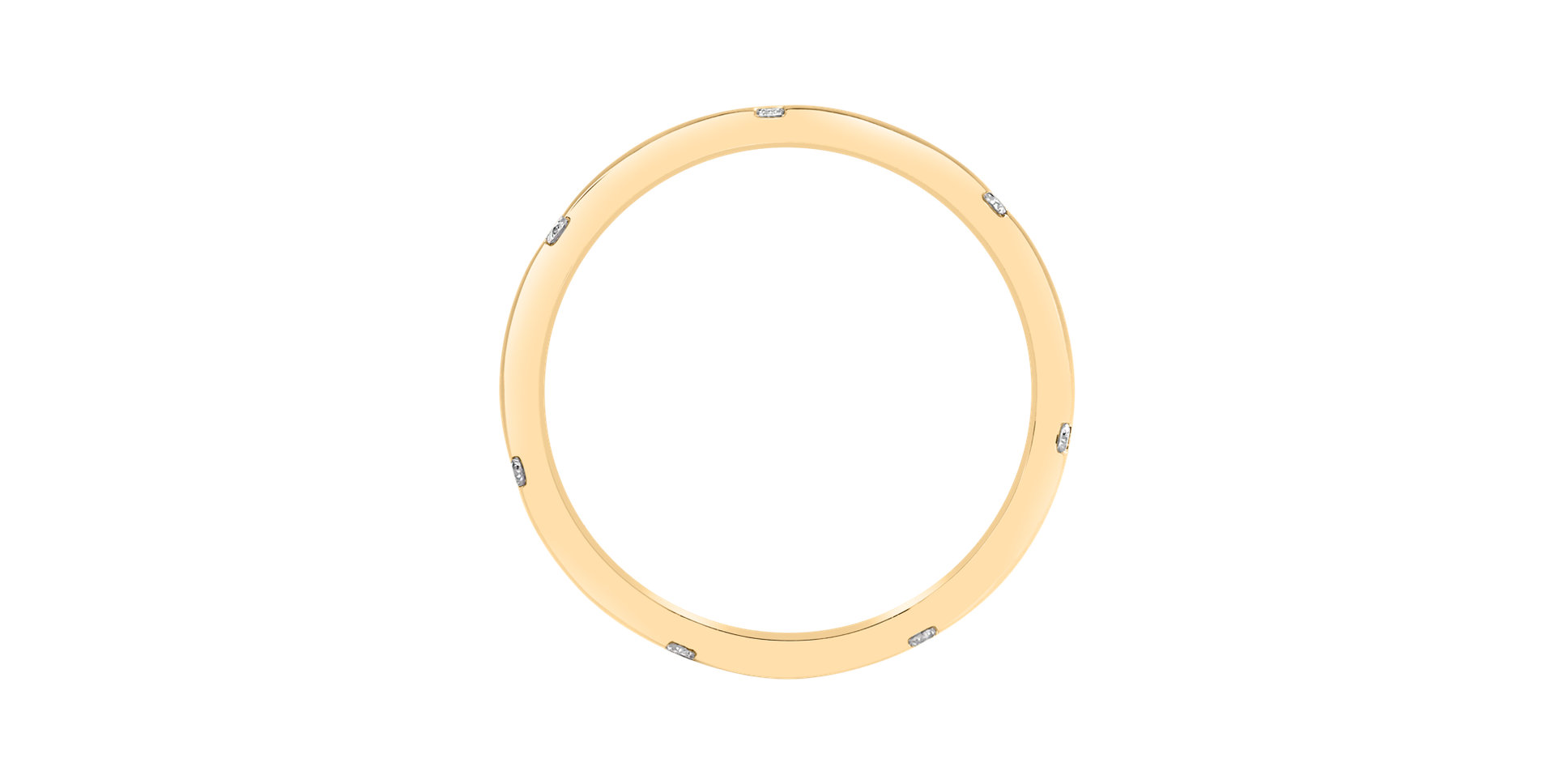 Prsteň s diamantmi Royal Crown