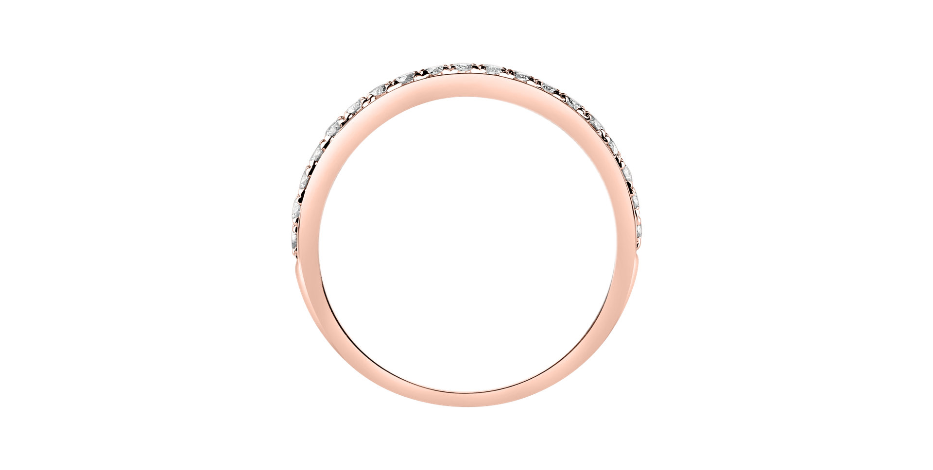 Prsteň s diamantmi Shiny Dawn