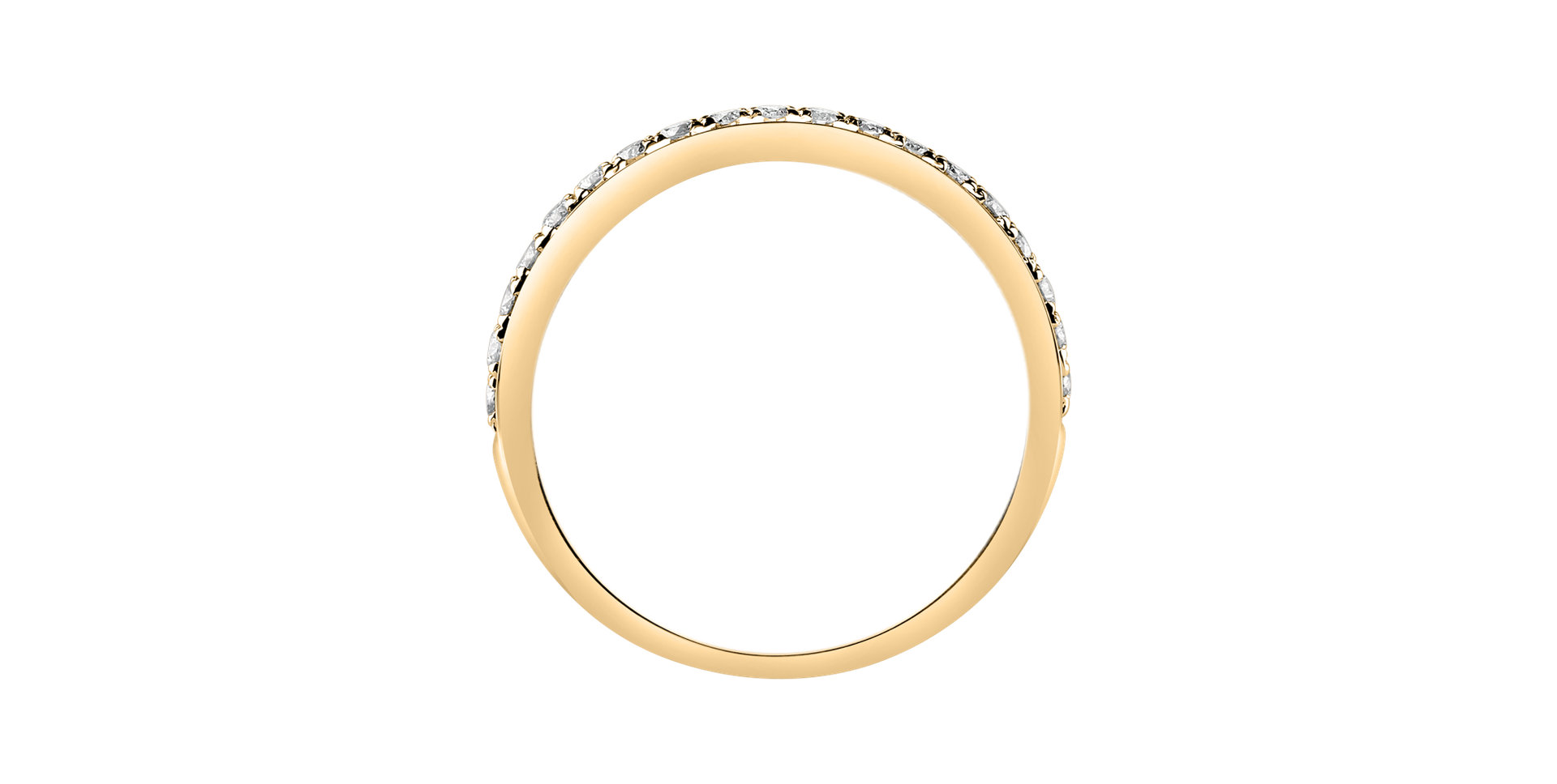 Prsteň s diamantmi Shiny Dawn