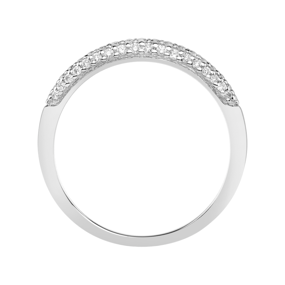 Prsteň s diamantmi Shiny Storm