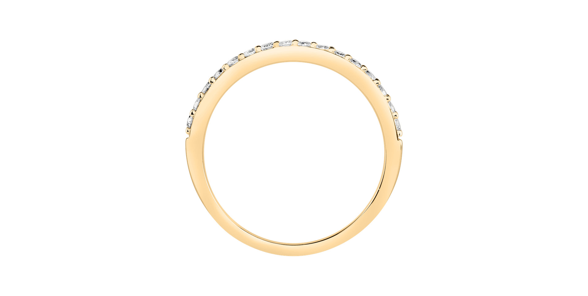 Prsteň s diamantmi Adorable Moonlight