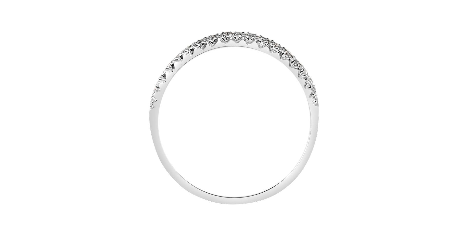 Prsteň s diamantmi Shiny Eternity