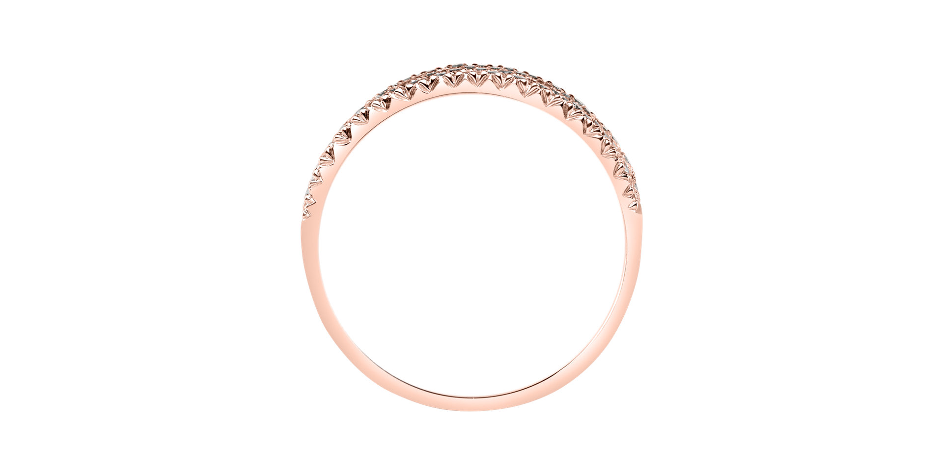 Prsteň s diamantmi Shiny Eternity