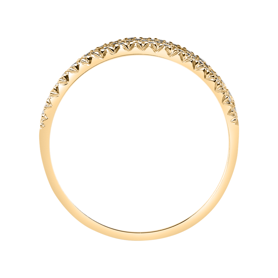 Prsteň s diamantmi Shiny Eternity