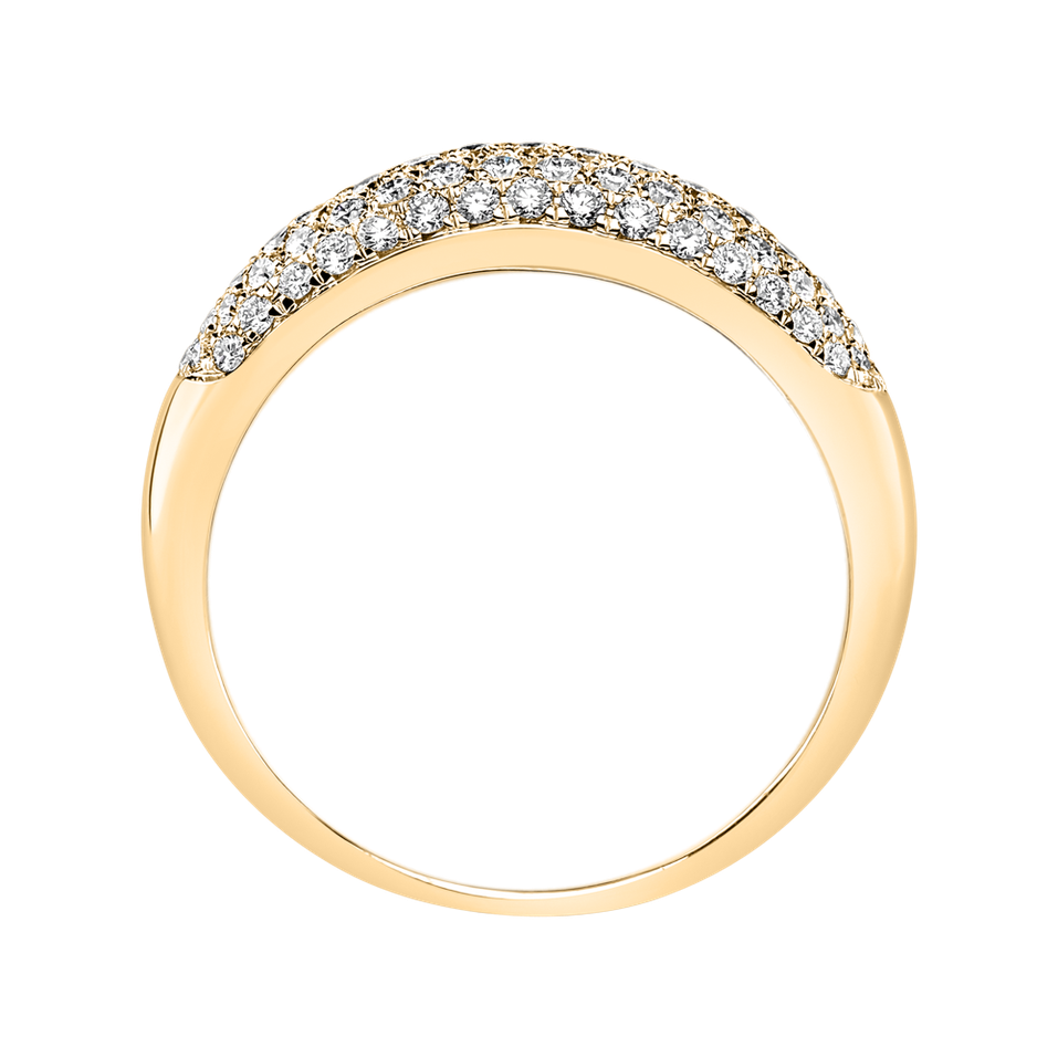 Prsteň s diamantmi Shiny Inferno