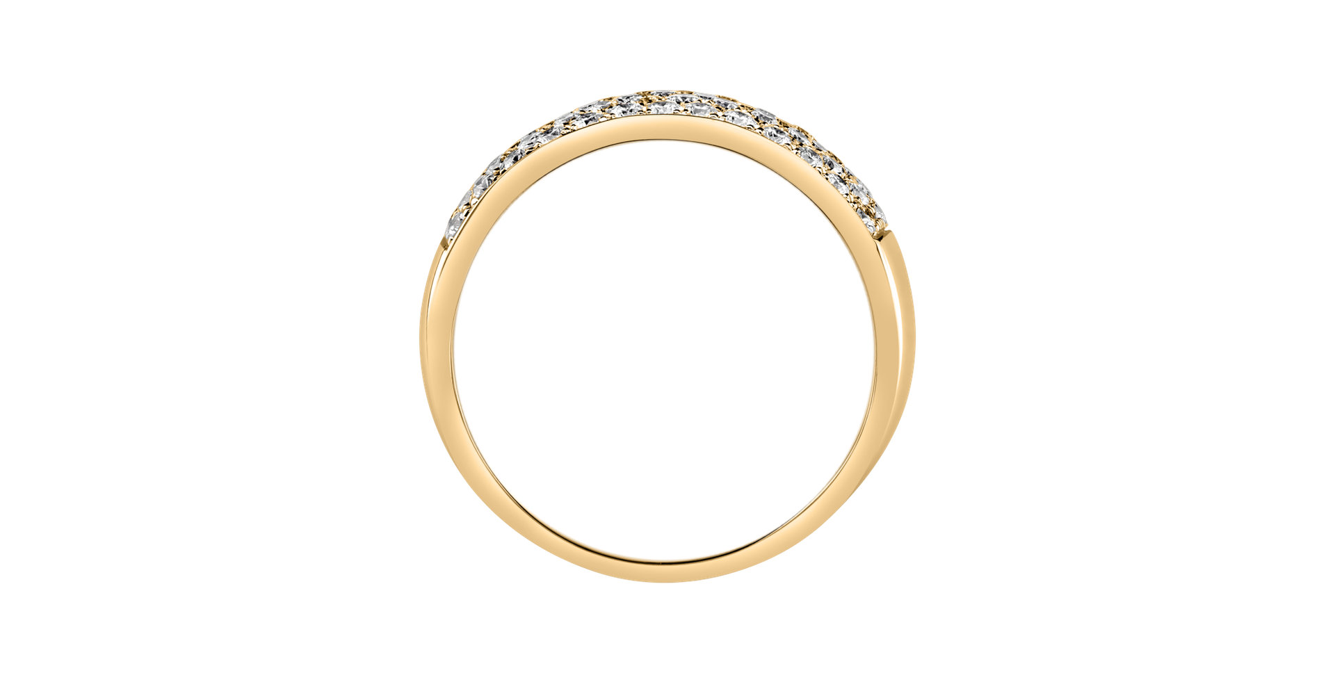 Prsteň s diamantmi Shiny Sin