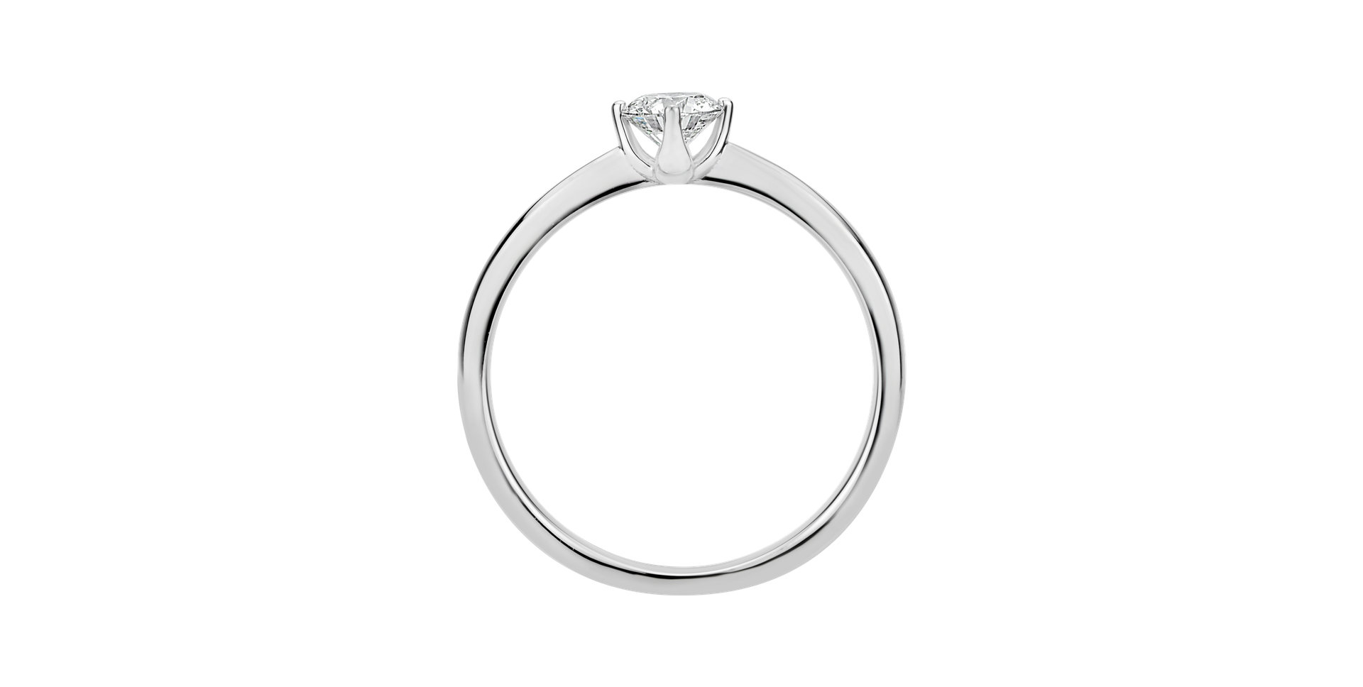 Prsteň s diamantom Made with Love