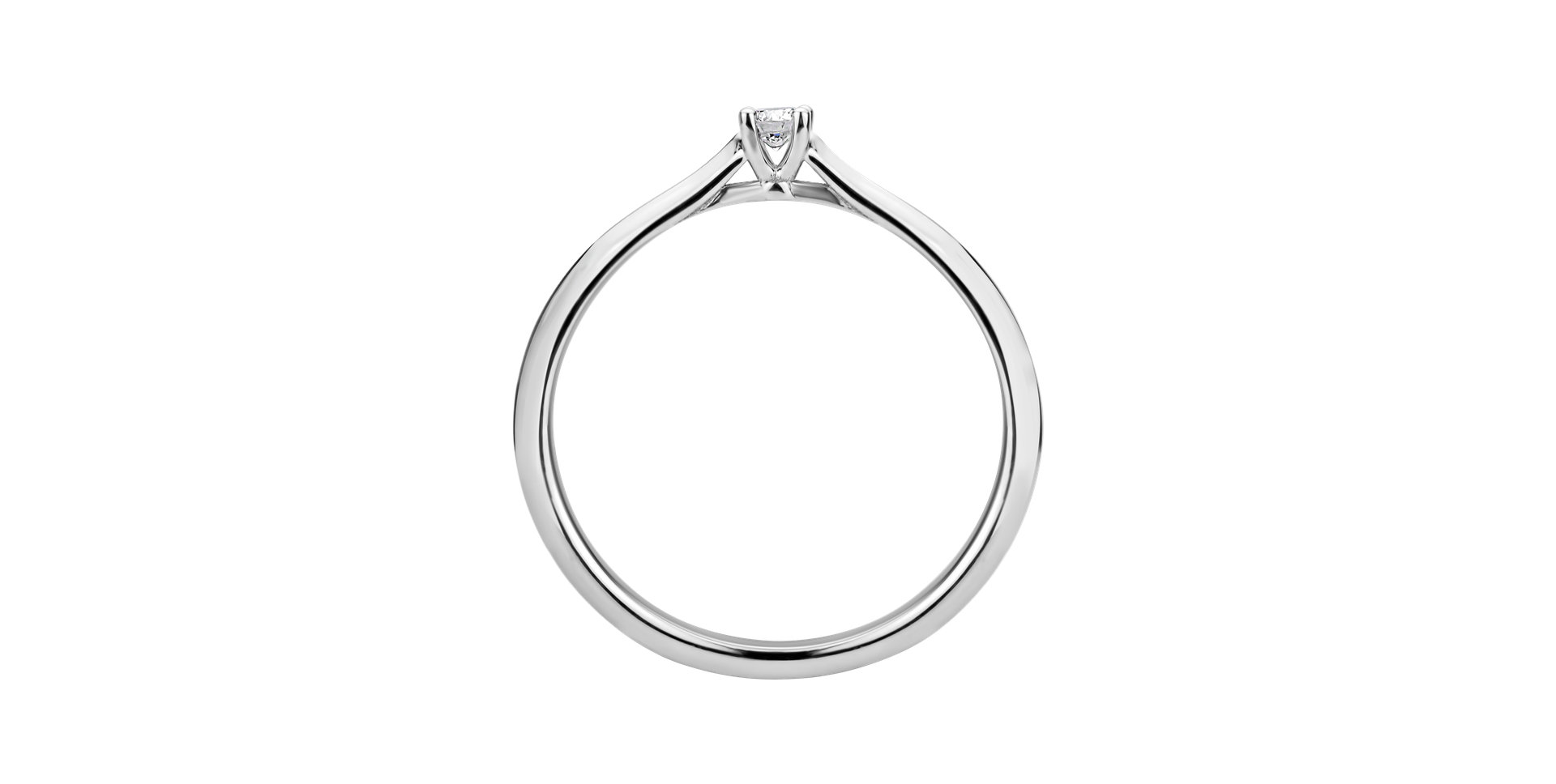 Prsteň s diamantom Forever Love