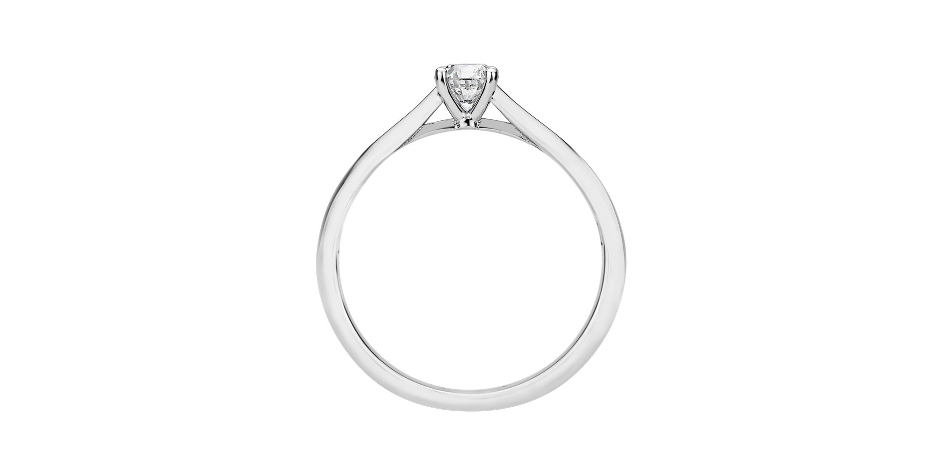 Prsteň s diamantom Forever Love