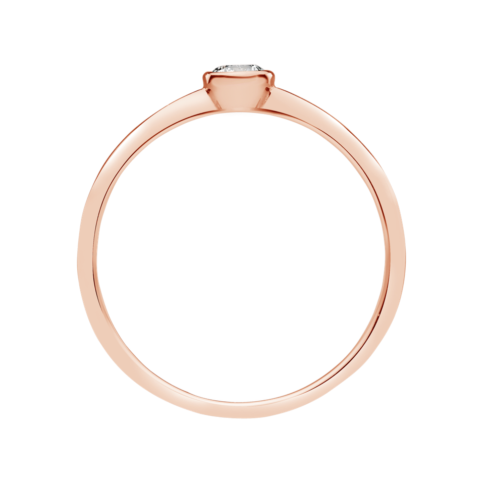 Prsteň s diamantom Seductive Glow