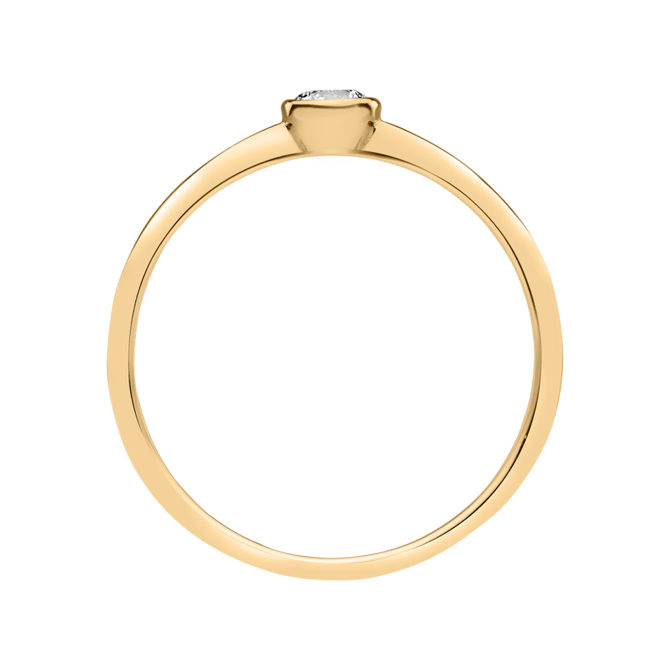 Prsteň s diamantom Seductive Glow