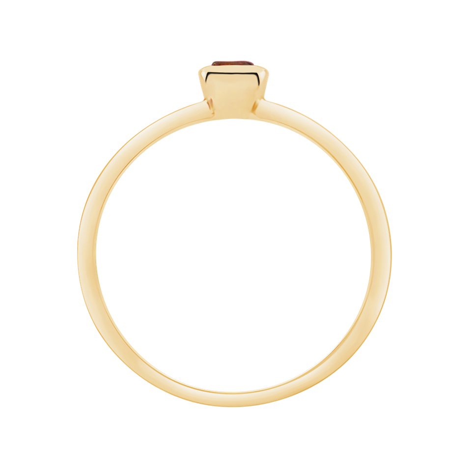 Prsteň s citrínom madeira Bonbon