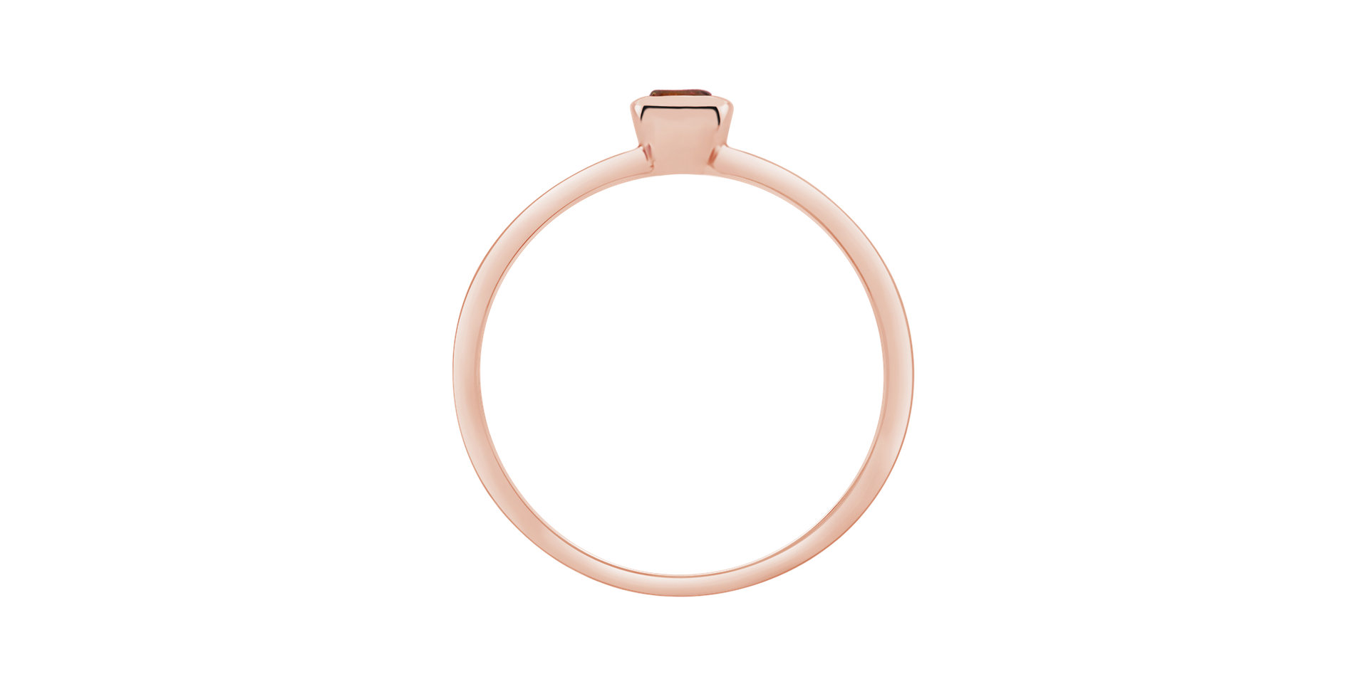 Prsteň s citrínom madeira Bonbon