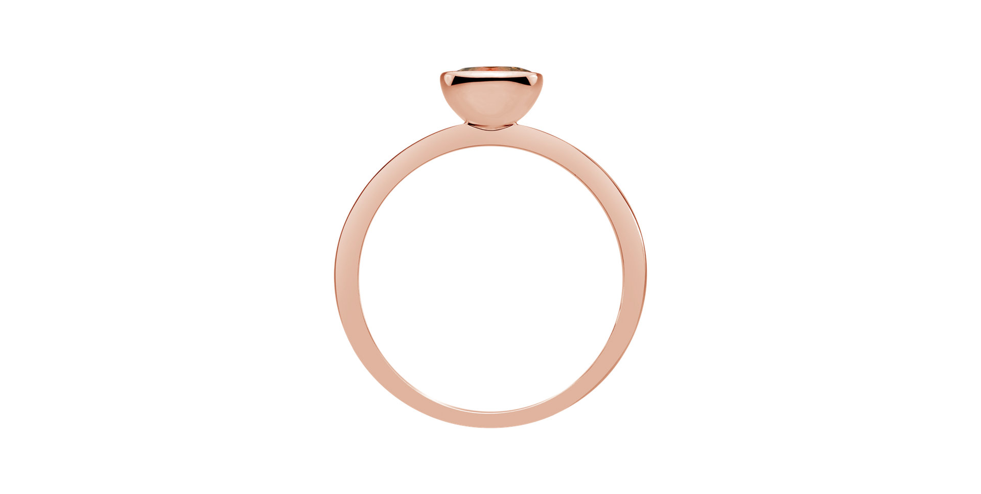 Prsteň s citrínom madeira Bonbon