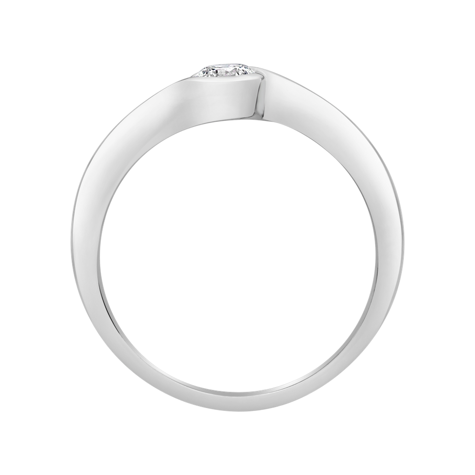 Prsteň s diamantom Shiny Joy