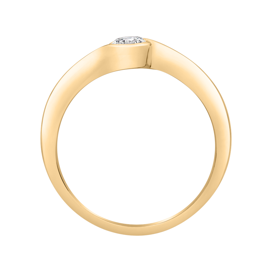 Prsteň s diamantom Shiny Joy