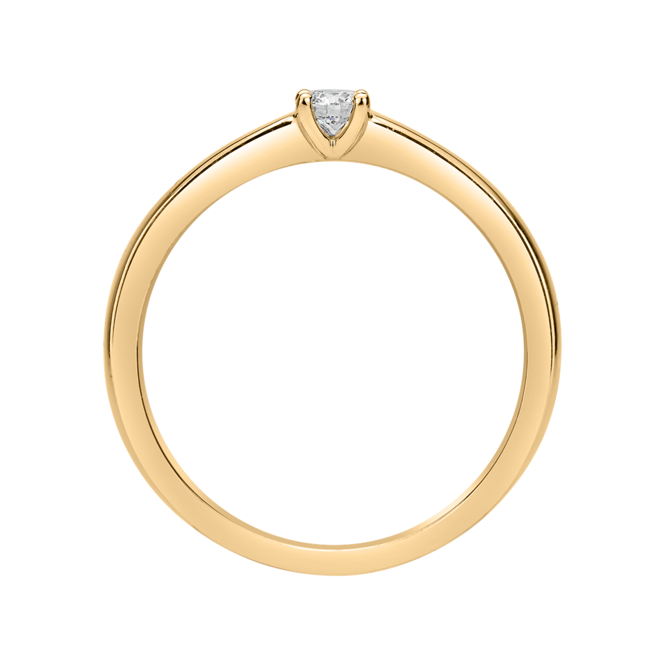 Prsteň s diamantom Spark of Love
