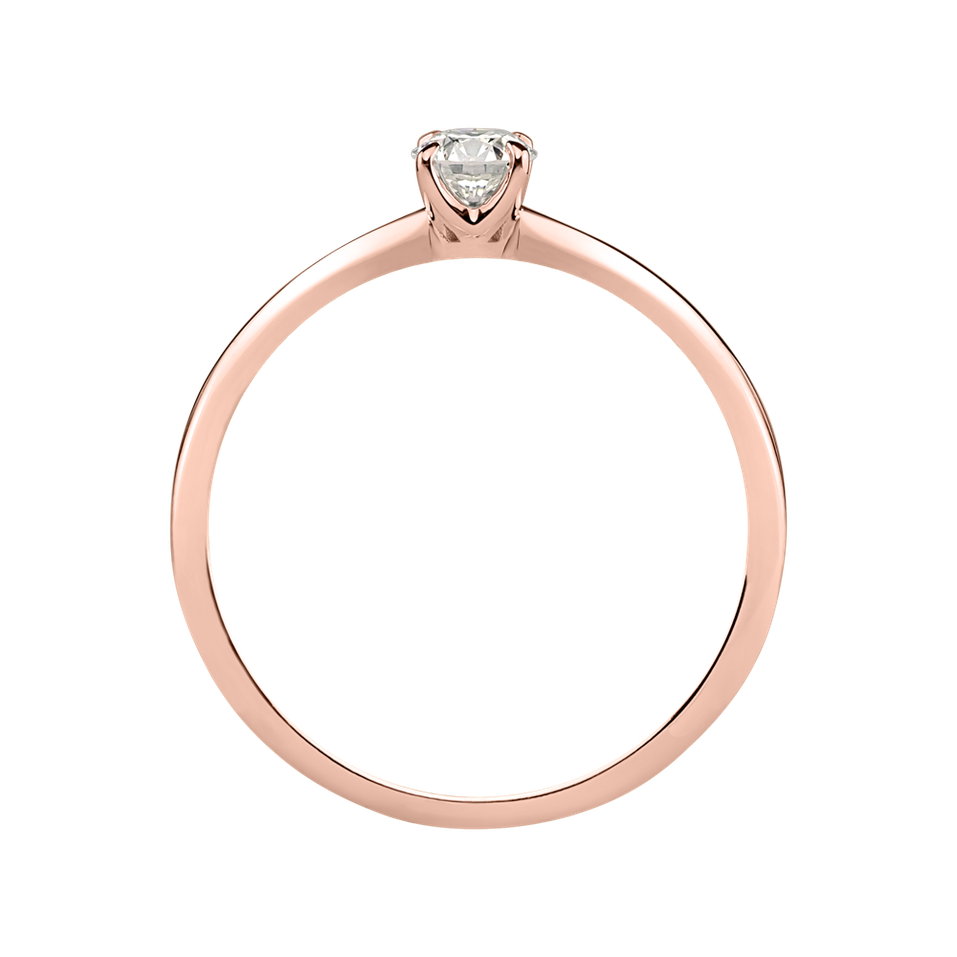 Prsteň s diamantom One Love