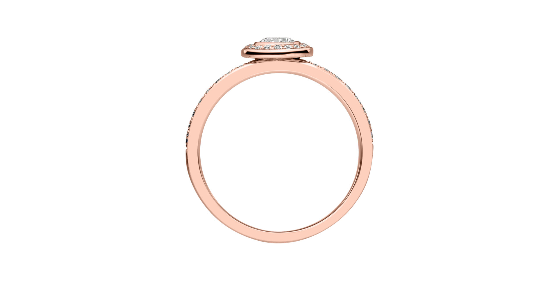 Prsteň s diamantmi Sparkling Highness