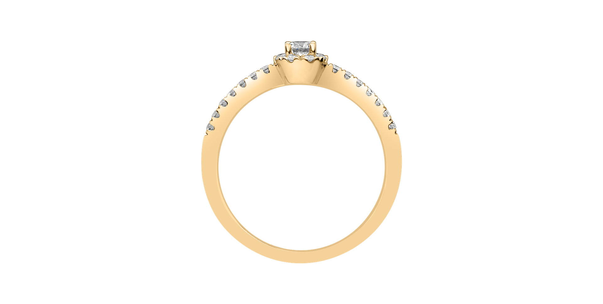 Prsteň s diamantmi Eternal Sparkle