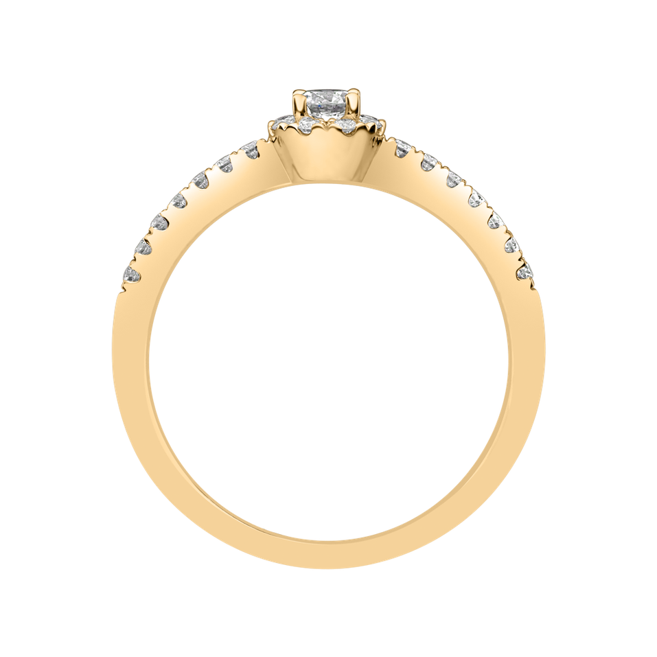 Prsteň s diamantmi Eternal Sparkle