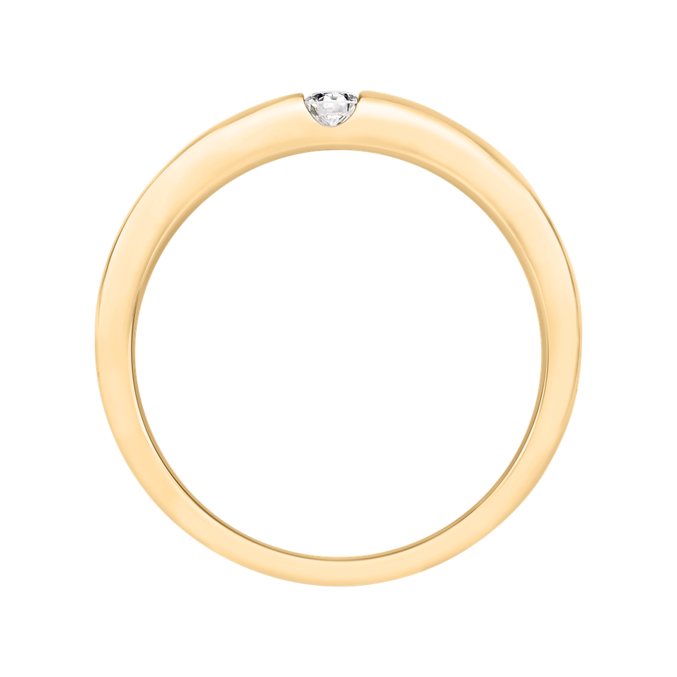 Prsteň s diamantom Tender Love