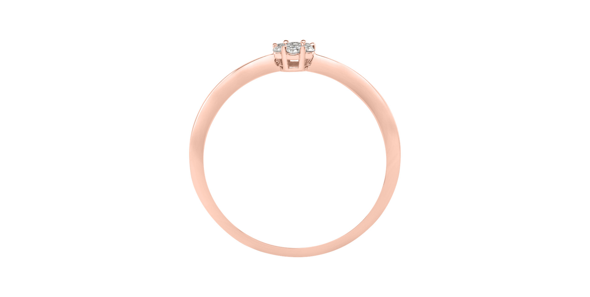 Prsteň s diamantmi Shiny Constellation