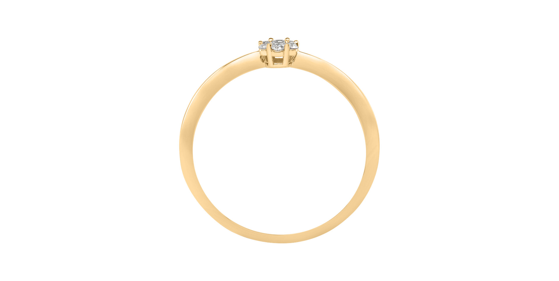 Prsteň s diamantmi Shiny Constellation