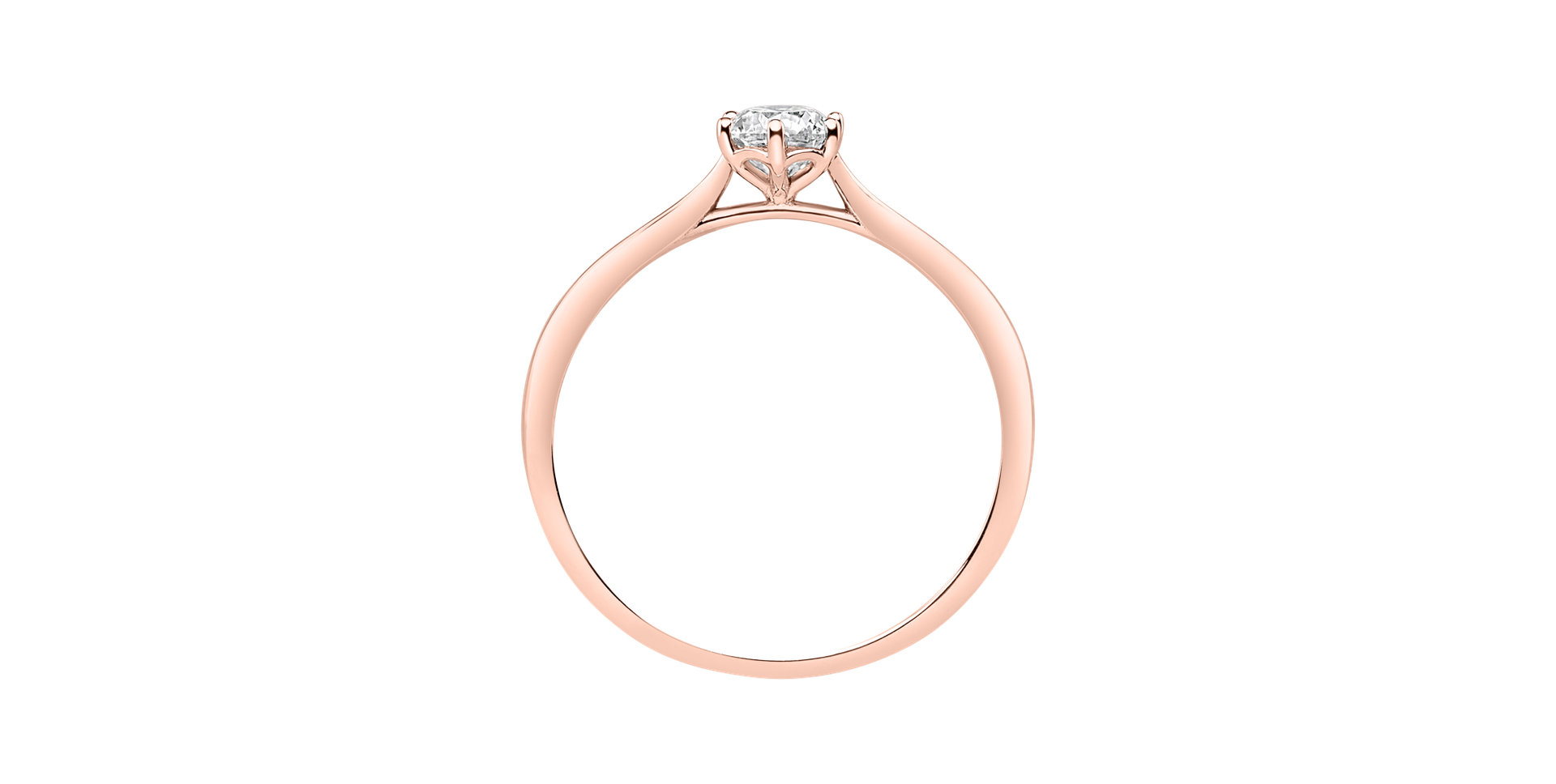 Prsteň s diamantom One Love