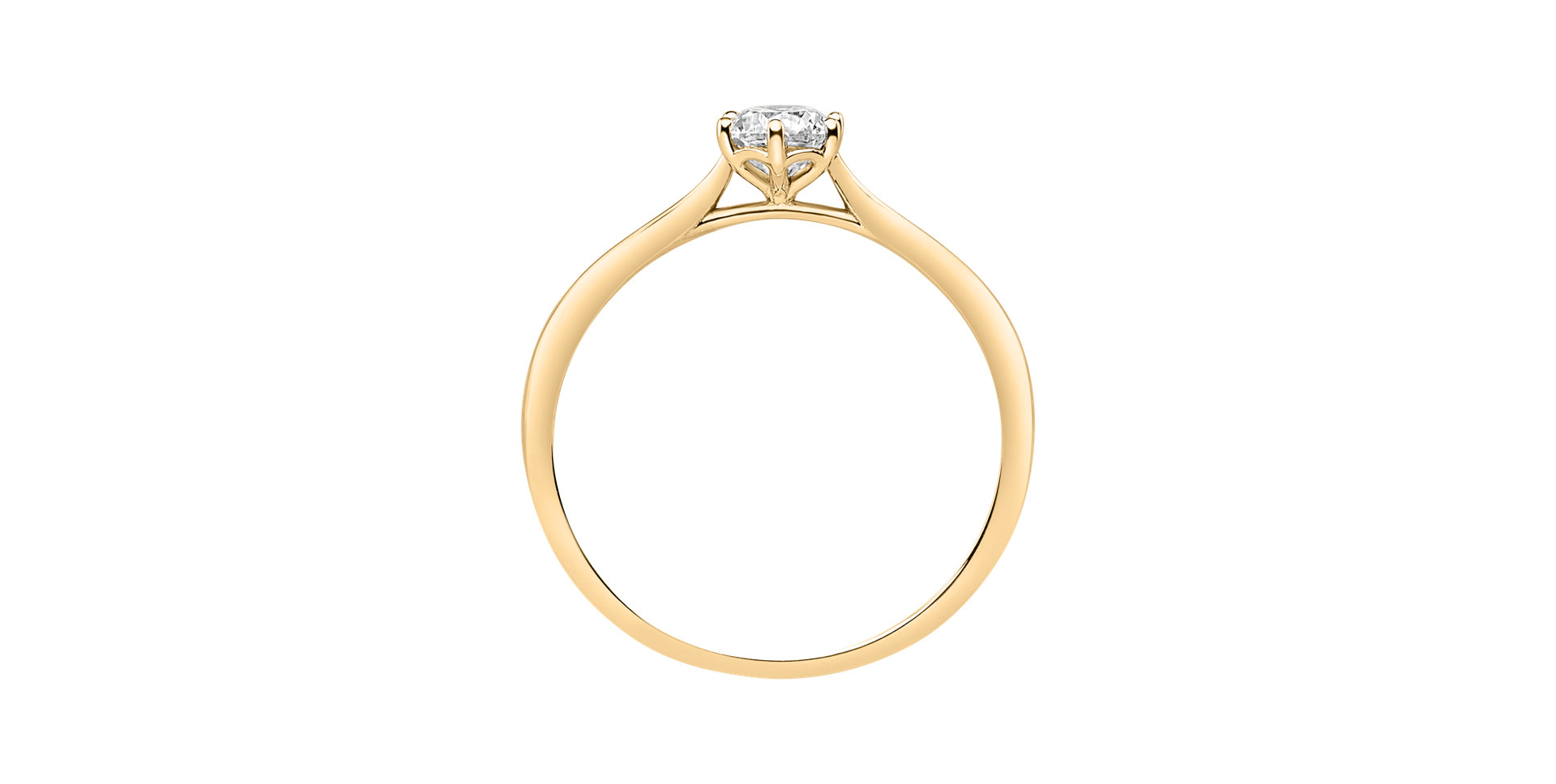 Prsteň s diamantom One Love