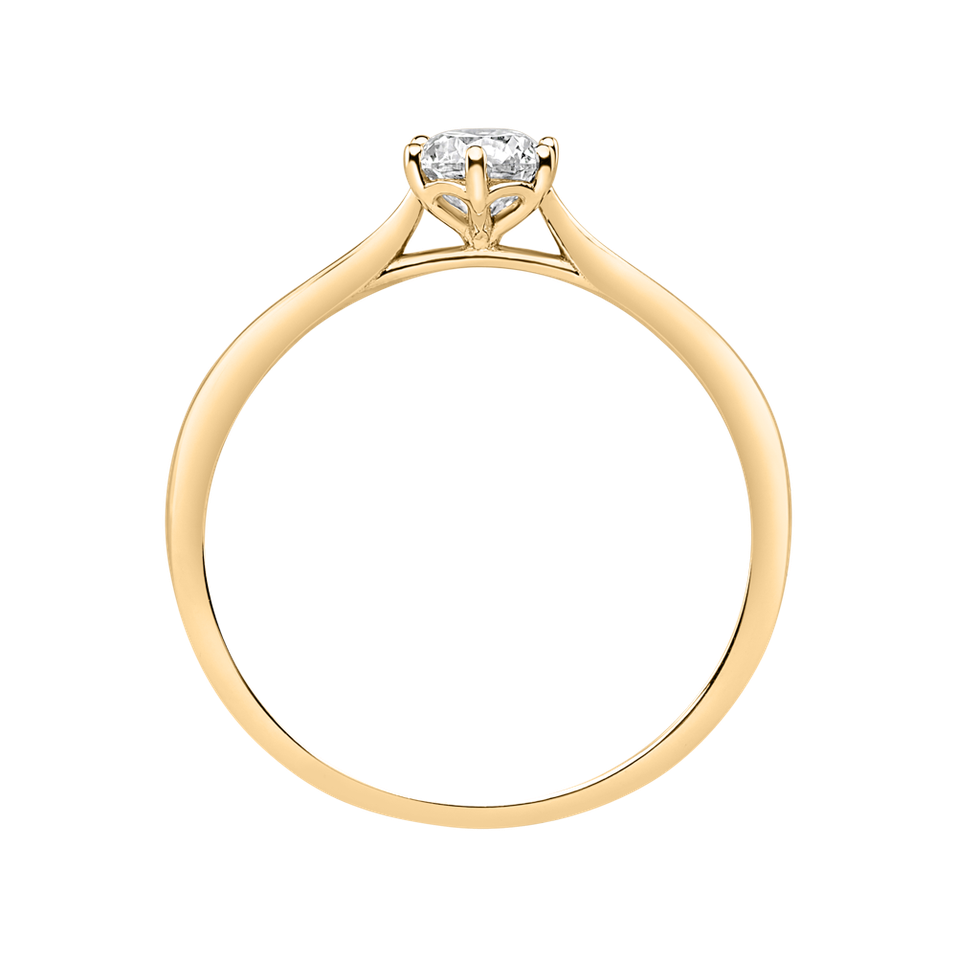 Prsteň s diamantom One Love