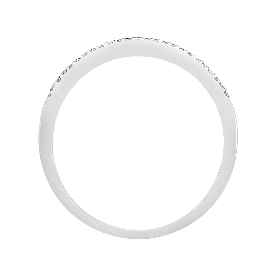 Prsteň s diamantmi Shiny Line