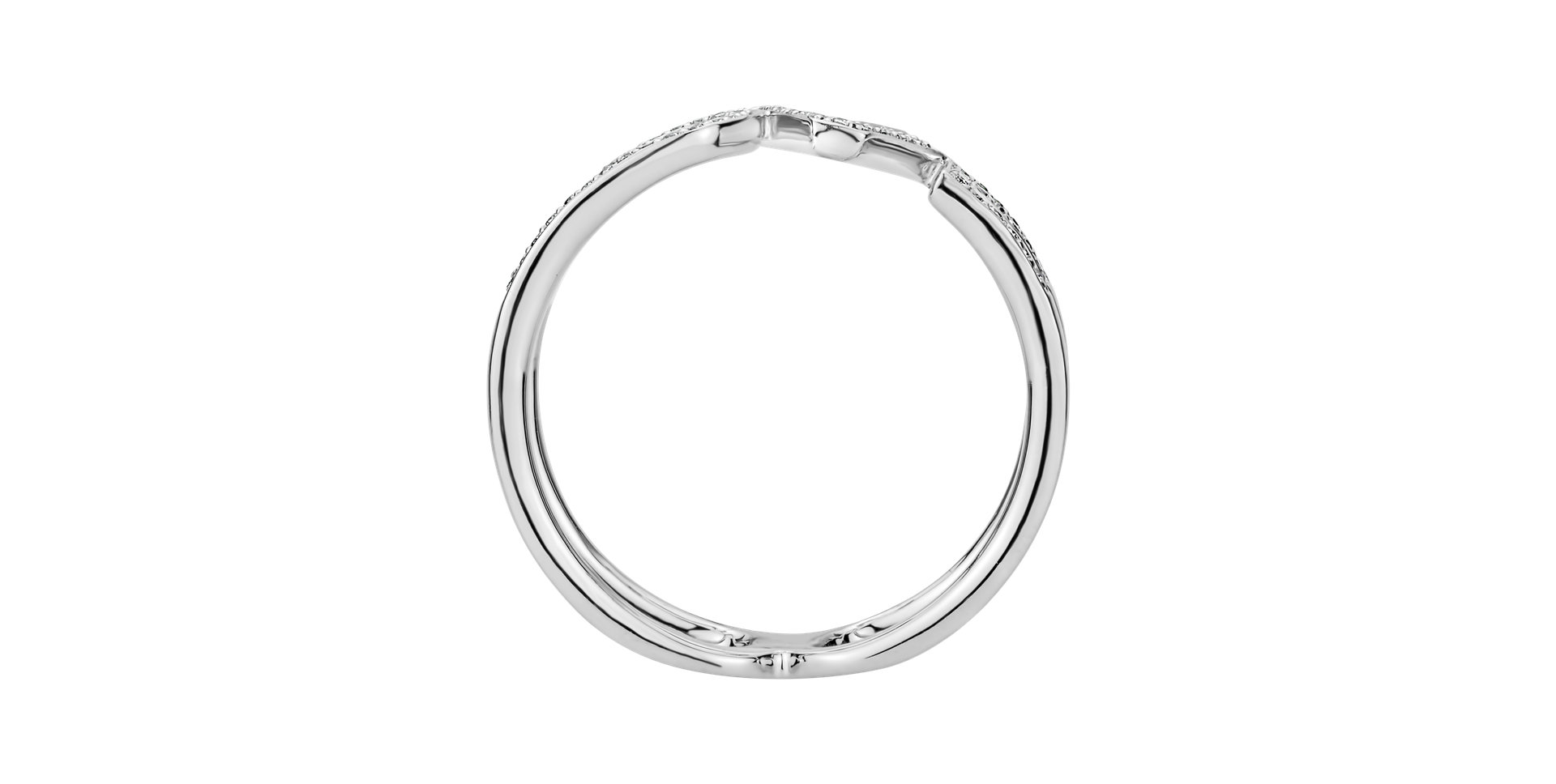 Prsteň s diamantmi Love