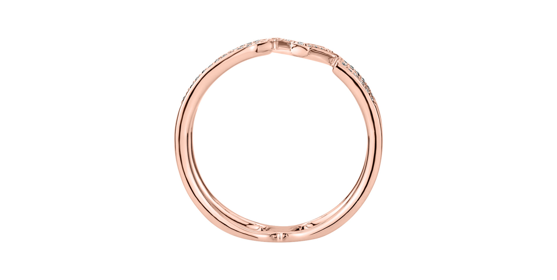 Prsteň s diamantmi Love